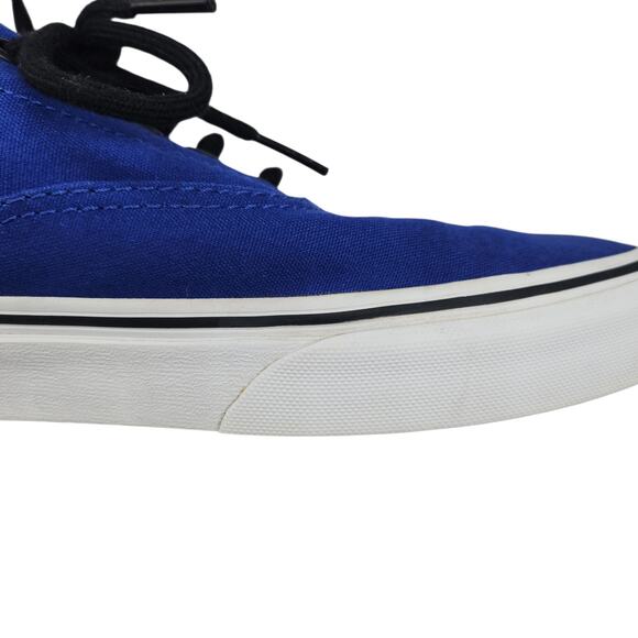Vans Shoes Mens 12 Blue Gray White Era Low Tops Skater Skateboarding Preppy main image 6